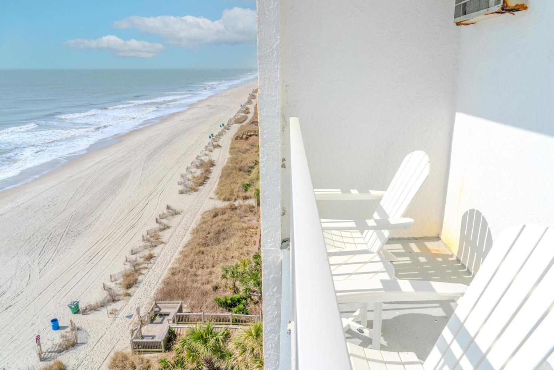 Beautiful Ocean Front Double Queen Suite - Sea Mist Resort 20905 - Perfect For 2-4 Guests! شاطئ ميرتل المظهر الخارجي الصورة