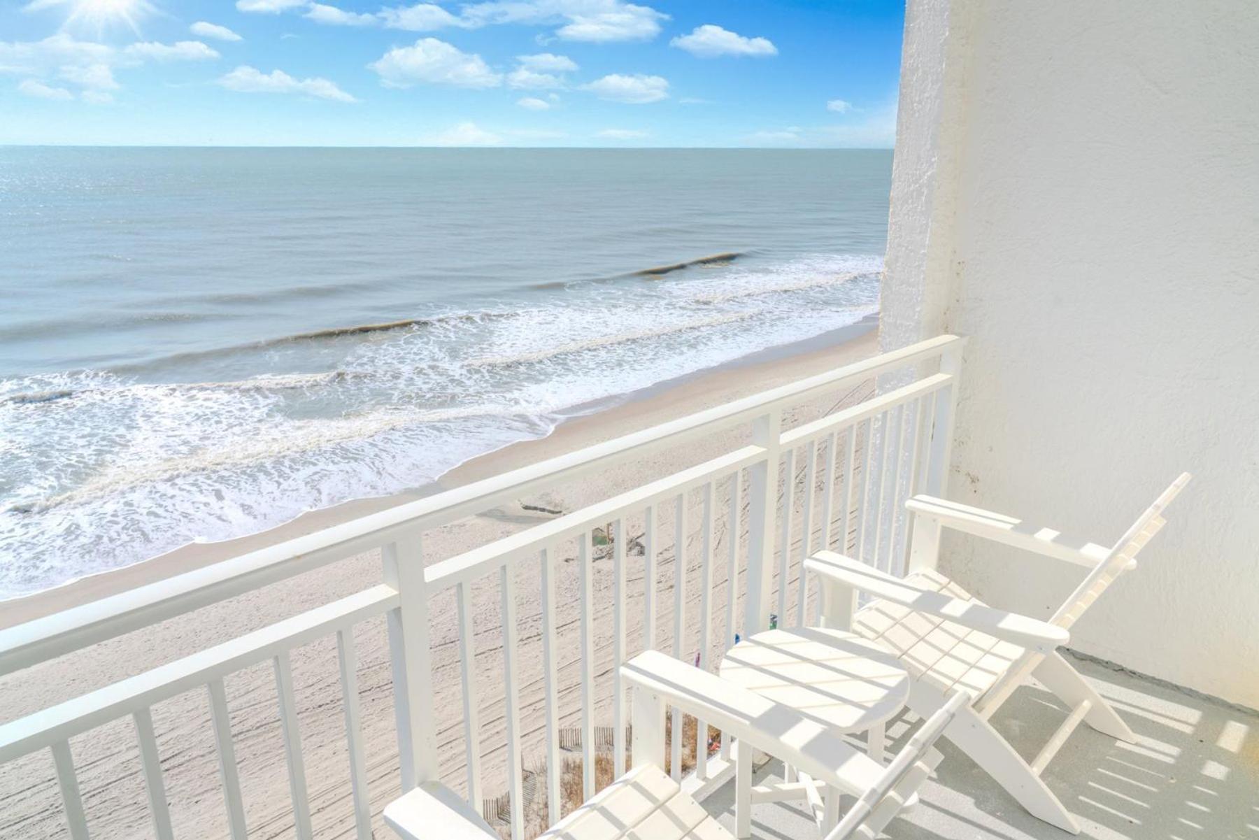 Beautiful Ocean Front Double Queen Suite - Sea Mist Resort 20905 - Perfect For 2-4 Guests! شاطئ ميرتل المظهر الخارجي الصورة