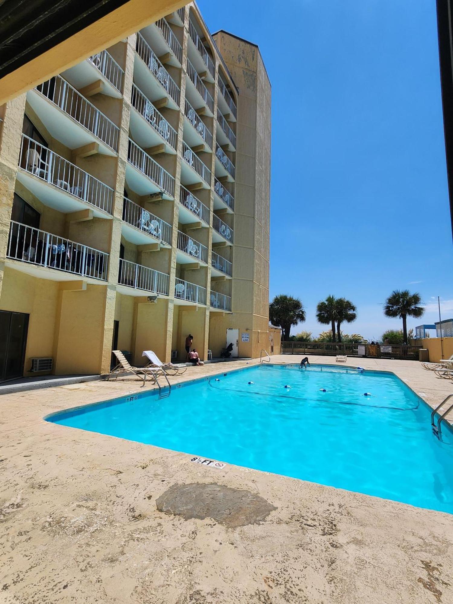 Beautiful Ocean Front Double Queen Suite - Sea Mist Resort 20905 - Perfect For 2-4 Guests! شاطئ ميرتل المظهر الخارجي الصورة