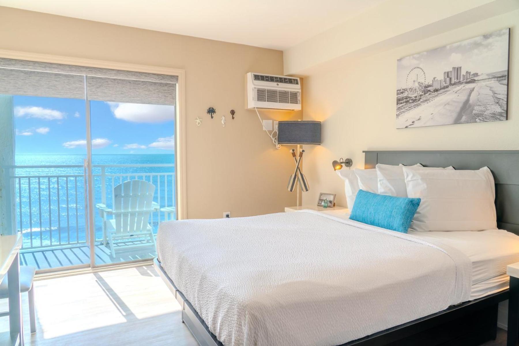 Beautiful Ocean Front Double Queen Suite - Sea Mist Resort 20905 - Perfect For 2-4 Guests! شاطئ ميرتل المظهر الخارجي الصورة